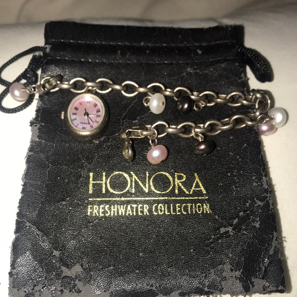 Honora Pearl Bracelet with watch - Picture 3 of 4